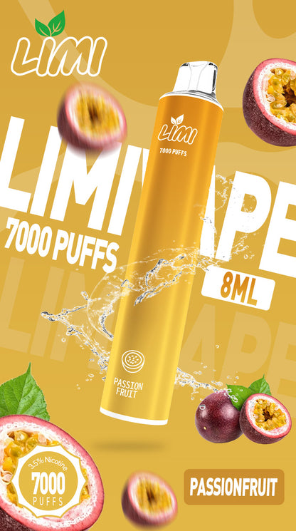台灣現貨-Limi7000口拋棄式/電子煙  煙油容量更高 口味更優化