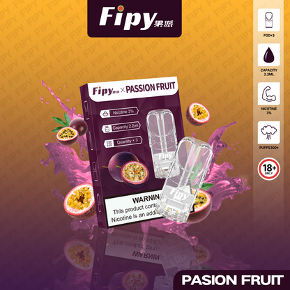 限時活動-【FIPY果派】果派一代煙彈 買3盒送1盒隨機口味/買6盒送一隻fipy普通主機/通配sp2s/lana等一代主機